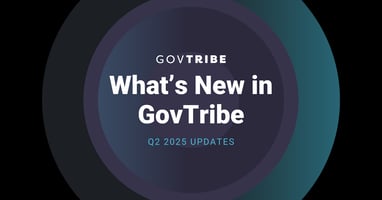 What's New in GovTribe: Q2 2025 Updates