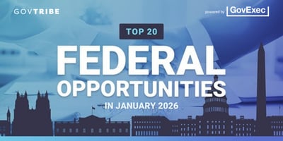 Top 20 Federal Opportunities in January 2026