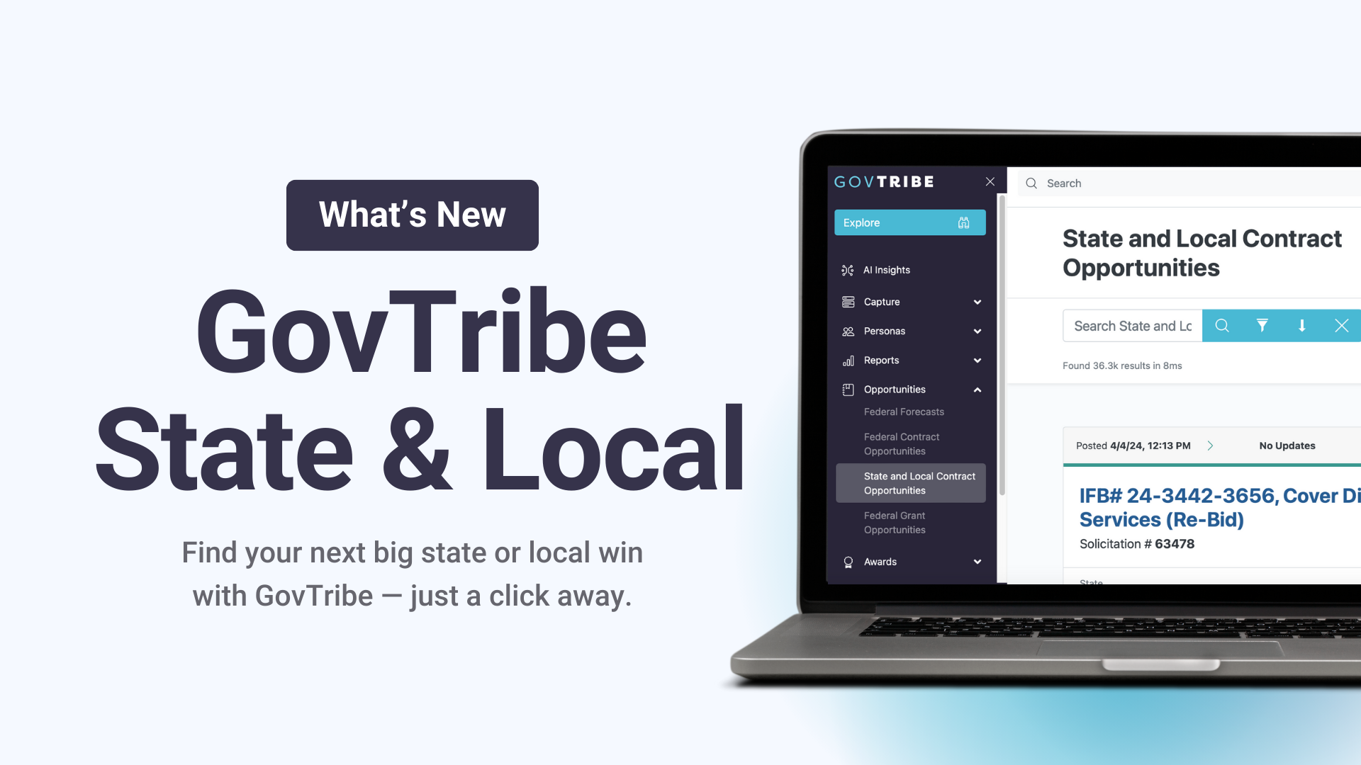Local State Issue Say Hello to State & Local Opportunities